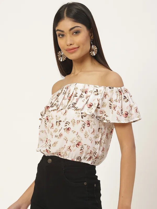 White_Georgette_Printed_top