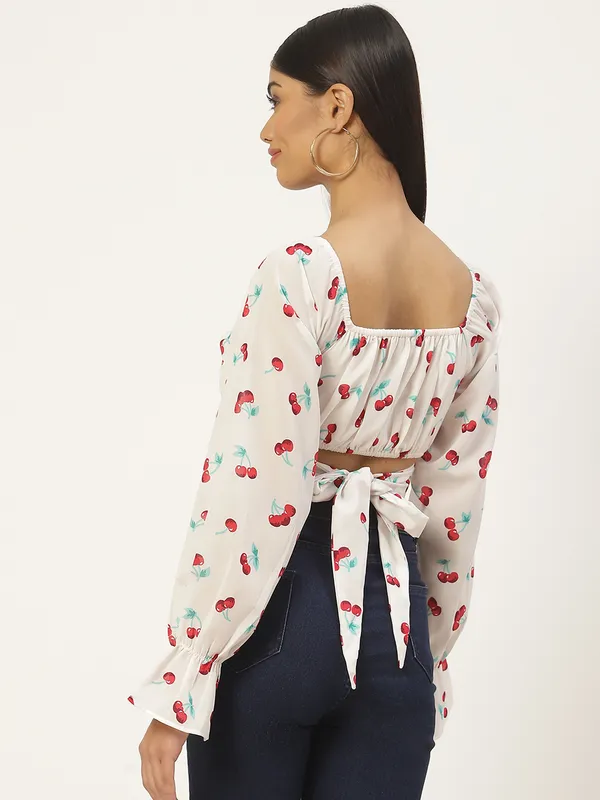 White_Crepe_Printed_top