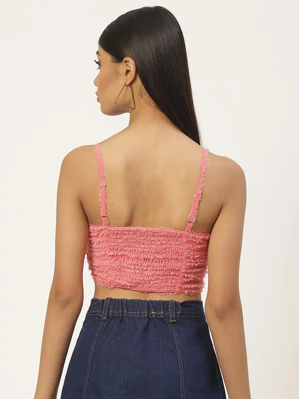 Pink_Georgette_Solid_top