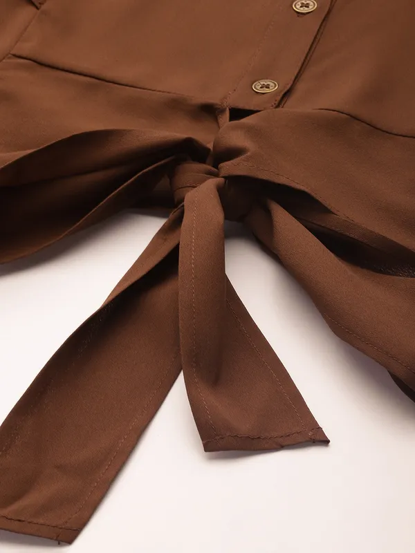 Brown_Crepe_Solid_top