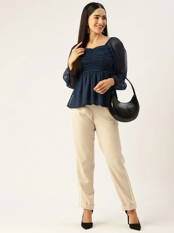 Navy_Blue_Georgette_Self_Design_top