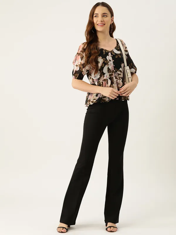 Multi_Georgette_Floral_Print_top