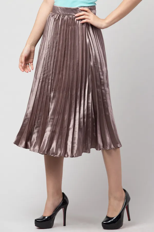 Grey_Satin_Blend_Solid_skirt