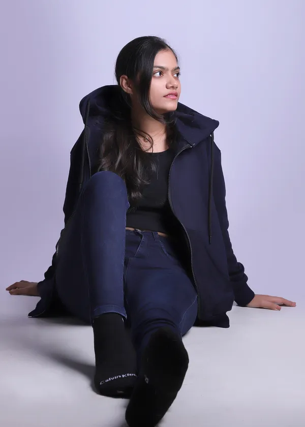 Unisex_Dark_Blue_Zipper_Hoodie