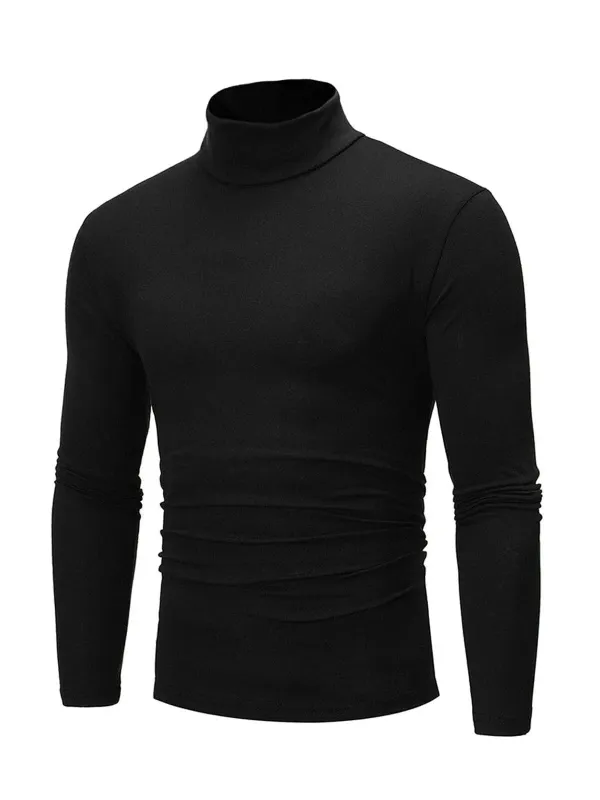 Black_High_Neck_T-shirt