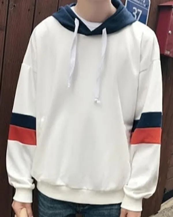 Unisex_Multicolor_Striped_hoodie