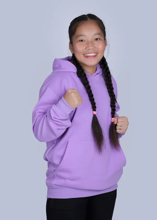 Unisex_Solid_Lavender_Hoodie