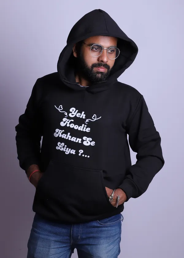 Unisex_Printed_Black_Hoodie