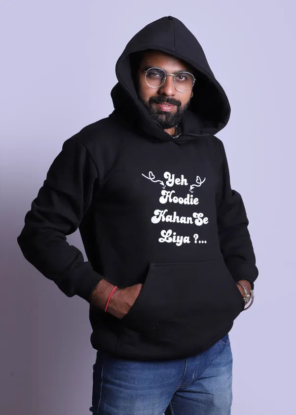 Unisex_Printed_Black_Hoodie