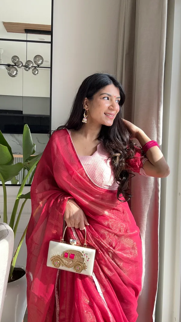 Satya_Pink_–_Truthful_Diwali_Special_|_Premium_Gold_Coin_Fabric_Saree_with_Pattern,_Stitched_Blouse_Design_&_Georgette_Blouse_Fabric_&_Piping_Work