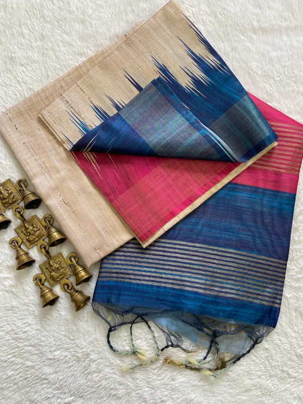 Ria_Blue_&_Pink_–_Festive_Season_Special_|_Soft_Tussar_Silk_Saree_with_Blouse_Piece