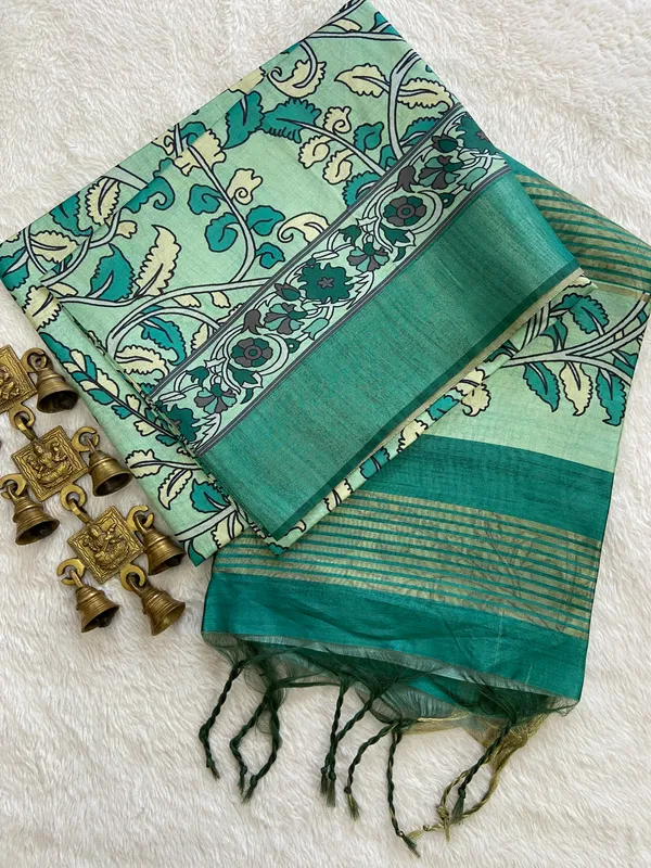 Sophia_Rama_Green_–_Wise_Navratri_Special_|_Soft_Tussar_Silk_Saree_with_Blouse_Piece