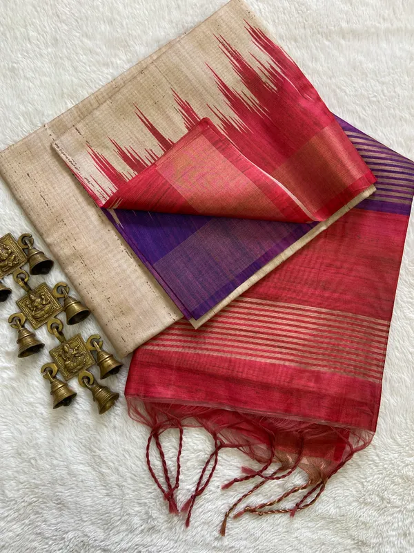 Ria_Pink_&_Purple_–_Festive_Season_Special_|_Soft_Tussar_Silk_Saree_with_Blouse_Piece