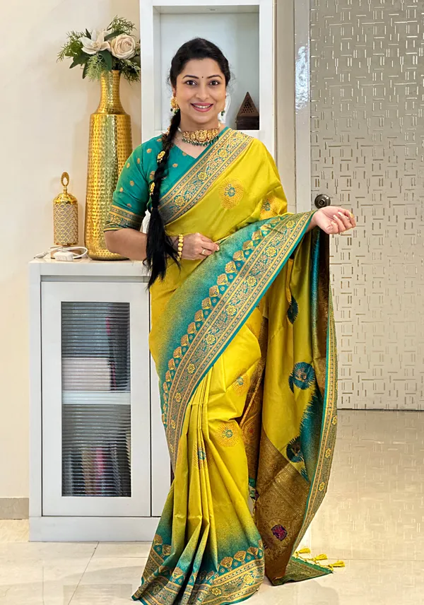 Jenni_Yellow_–_Wedding_Special_|_Premium_Soft_Banarasi_Silk_Saree_with_Weaving_Pattern,_Pallu_&_Border,_Weaving_Blouse_with_Tassels