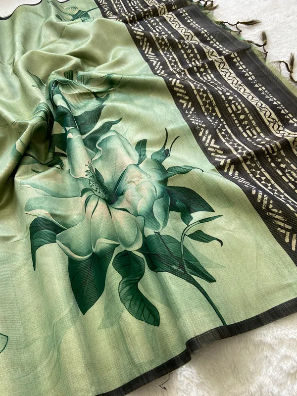Jasmin_Black_–_Jasmine_Aesthetic_Edit_for_You_|_Soft_Tussar_Silk_Saree_with_Print,_Zari_Line_Saree_&_Print_Blouse_with_Tassels
