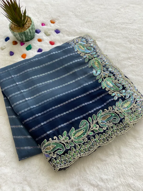 Zivah_Blue_–_Diwali_Special_|_Kajju_Katri_Pedding_Saree_with_Embroidery_&_Sequence_Work,_Cutwork_Border_&_Heavy_Embroidery_&_Sequence_Work_Blouse