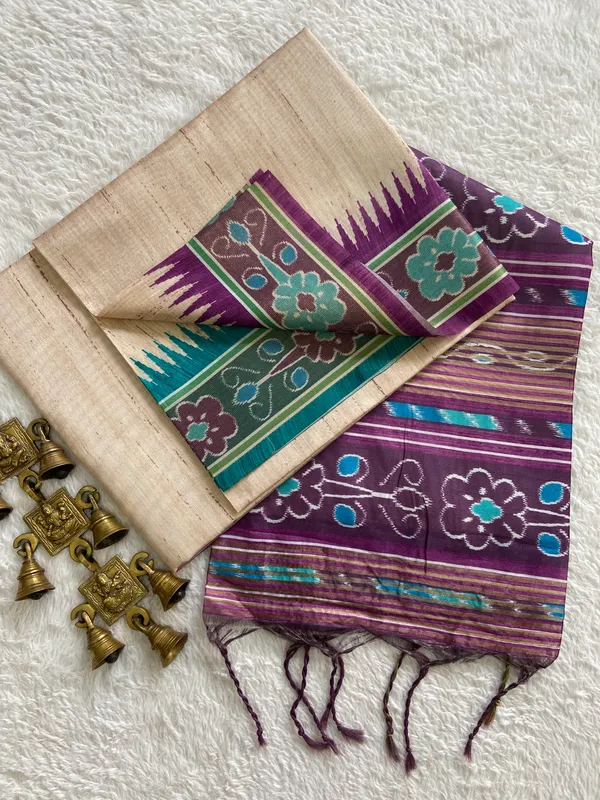 Aditi_Wine_No.3_–_Boundless_Diwali_Special_|_Soft_Tussar_Silk_Saree_with_Blouse_Piece