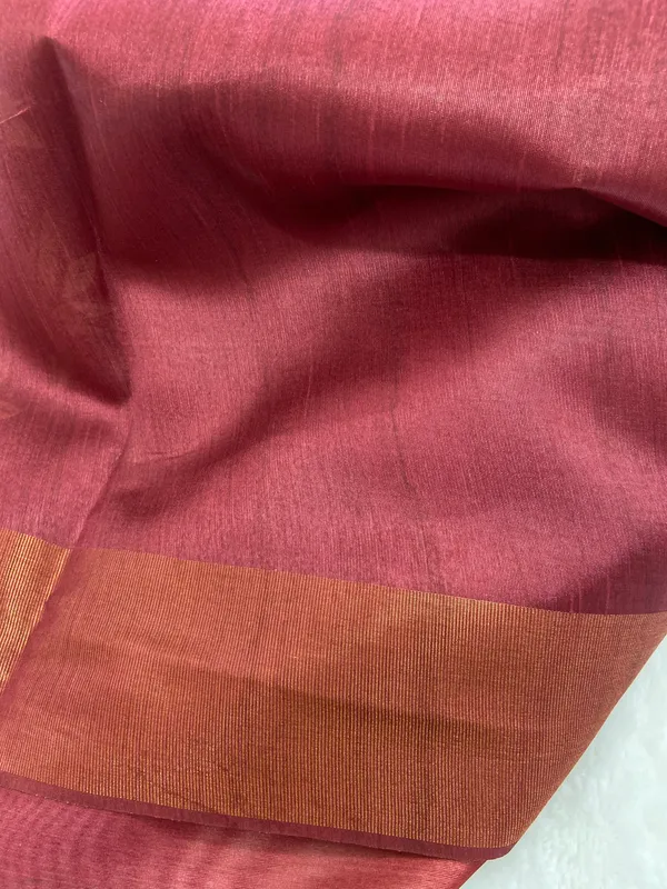 Lakshmi_Wine_–_Auspicious_Diwali_Special_|_Soft_Tussar_Silk_Saree_with_Print,_Border_&_Contrast_Print_Blouse_with_Tassels