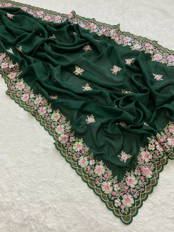 Priya_Green_–_Beloved_Diwali_Special_|_Soft_Heavy_Blooming_Organza_Saree_with_Embroidery_&_Sequence_&_Siroski_Work,_Cutwork_Border_&_Heavy_Embroidery