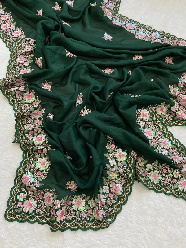 Priya_Green_–_Beloved_Diwali_Special_|_Soft_Heavy_Blooming_Organza_Saree_with_Embroidery_&_Sequence_&_Siroski_Work,_Cutwork_Border_&_Heavy_Embroidery