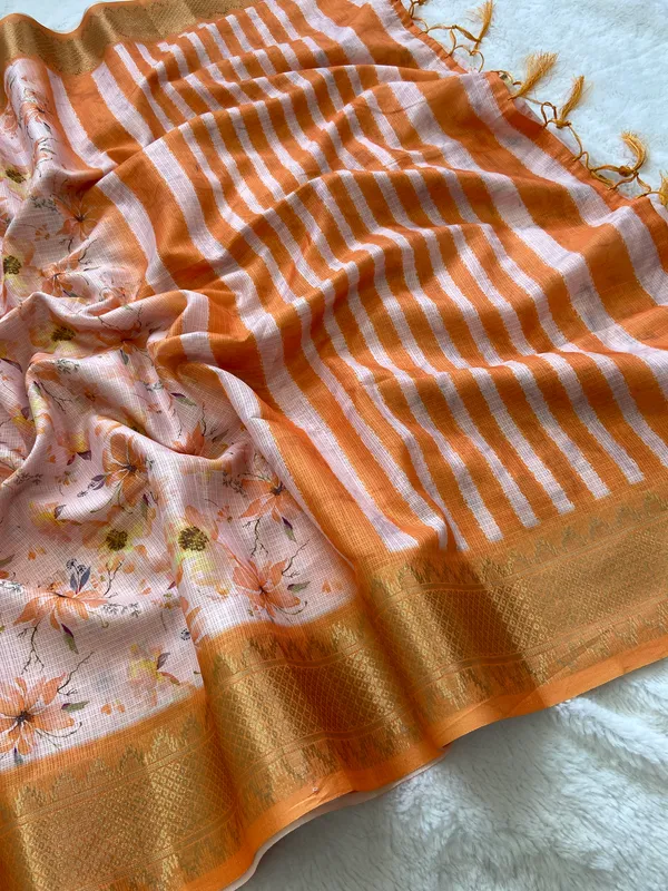 Alka_Yellow_–_Aesthetic_Edit_for_You_|_Soft_Kota_Saree_with_Print,_Pallu_&_Contrast_Print_Blouse_with_Tassels