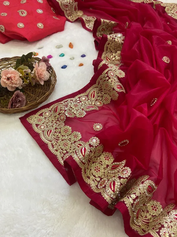 Zoya_Pink_–_Lively_Diwali_Special_|_Premium_C_By_C_Net_Saree_with_Embroidery_&_Foil_&_Hand_Jarkan_Work,_Cutwork_Border_&_Vanila_Blouse