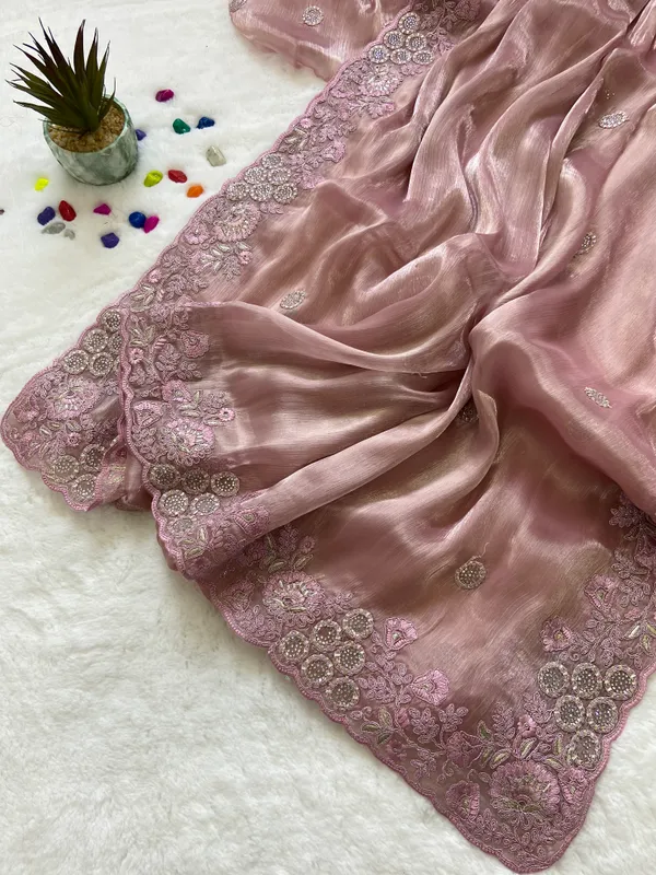 Olivia_Rosy_Brown_–_Diwali_Special_|_Heavy_Barbari_Jimmy_Chu_Silk_Saree_with_Embroidery_&_Siroski_Work,_Cutwork_Border