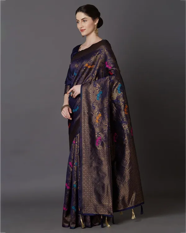 Purple_Woven_Kanjivaram_Silk_Saree_with_Saree_Cover