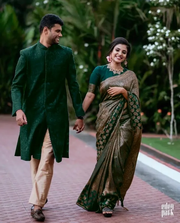 Green_Soft_Silk_Saree_With_Blouse_Piece