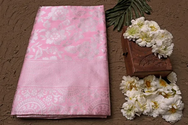 Pink_Woven_Kanjivaram_Silk_Saree_with_Saree_Cover