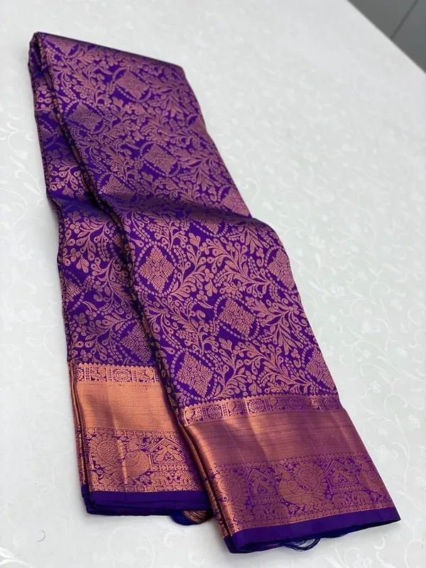 Purple_Woven_Kanjivaram_Silk_Saree_with_Saree_Cover