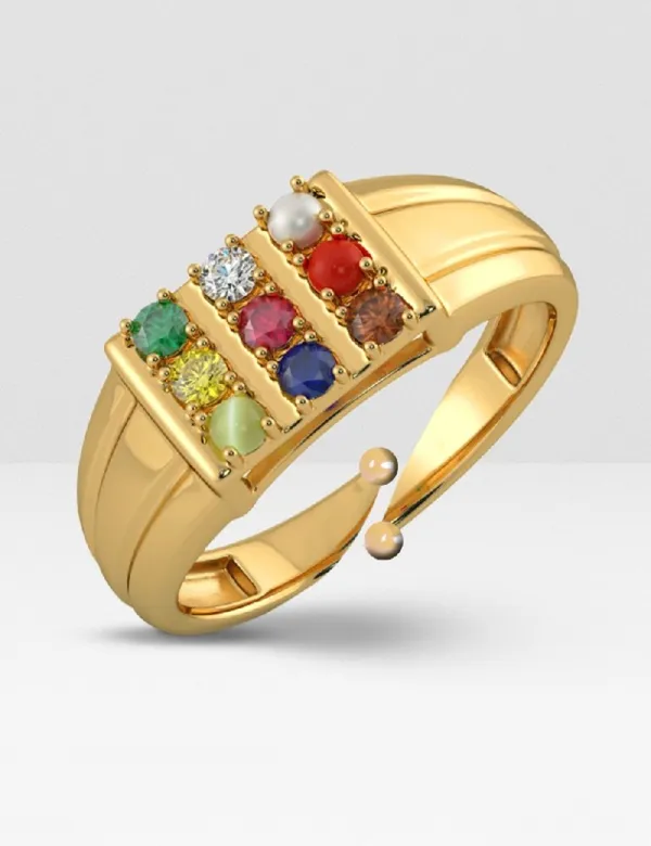 Navaratna finger ring images new arrivals