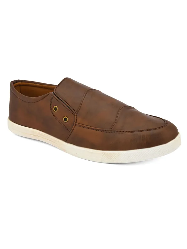 Men_Loafers_Brown_Vegan_Leather_ElegantStride