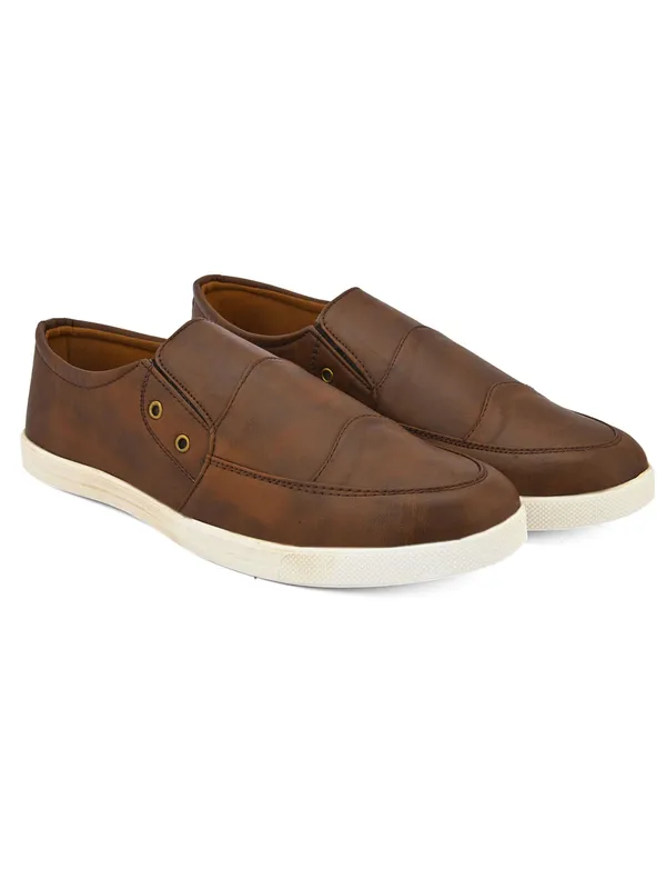 Men_Loafers_Brown_Vegan_Leather_ElegantStride