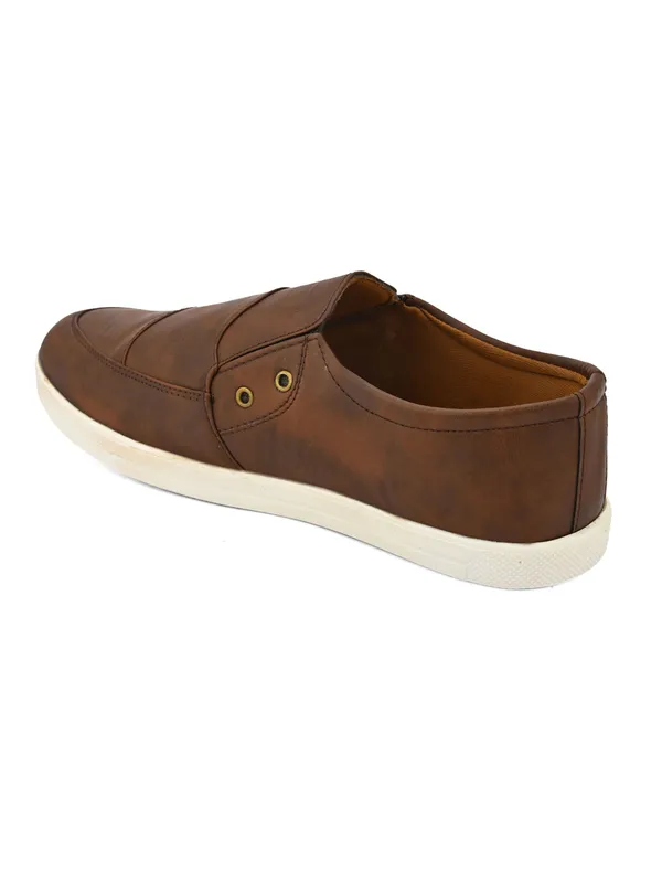 Men_Loafers_Brown_Vegan_Leather_ElegantStride