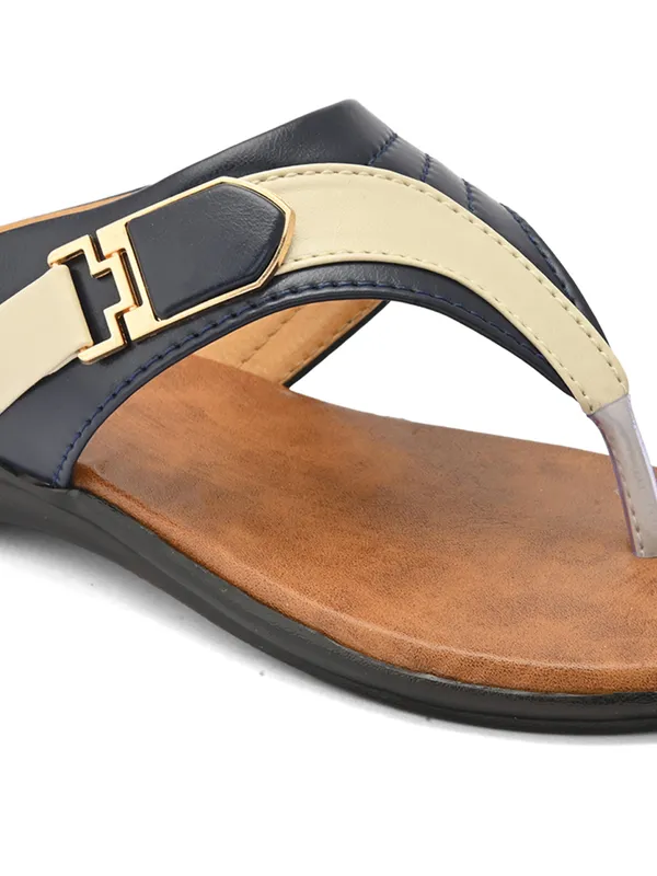 Slippers_for_Women_-_Blue_Vegan_Leather_CozyToes