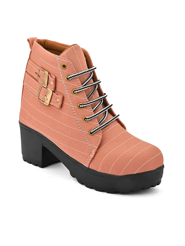 Women_Boots_Pink_Vegan_Leather_GracefulGaze