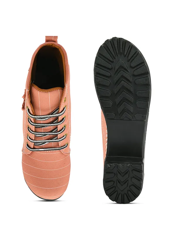 Women_Boots_Pink_Vegan_Leather_GracefulGaze