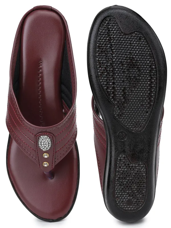 Slippers_for_Women_-_Cherry_Vegan_Leather_Luxe_Sanctuary