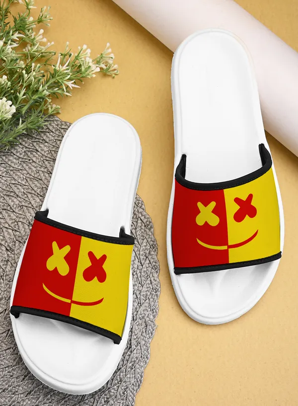 Mass_Malo_Red_Yellow_Women_Slide_Slippers