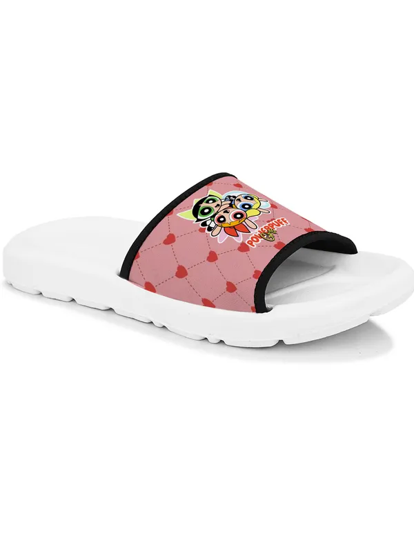 Power_Puff_Girls_Pink_Women_Slide_Slippers