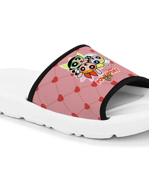 Power_Puff_Girls_Pink_Women_Slide_Slippers