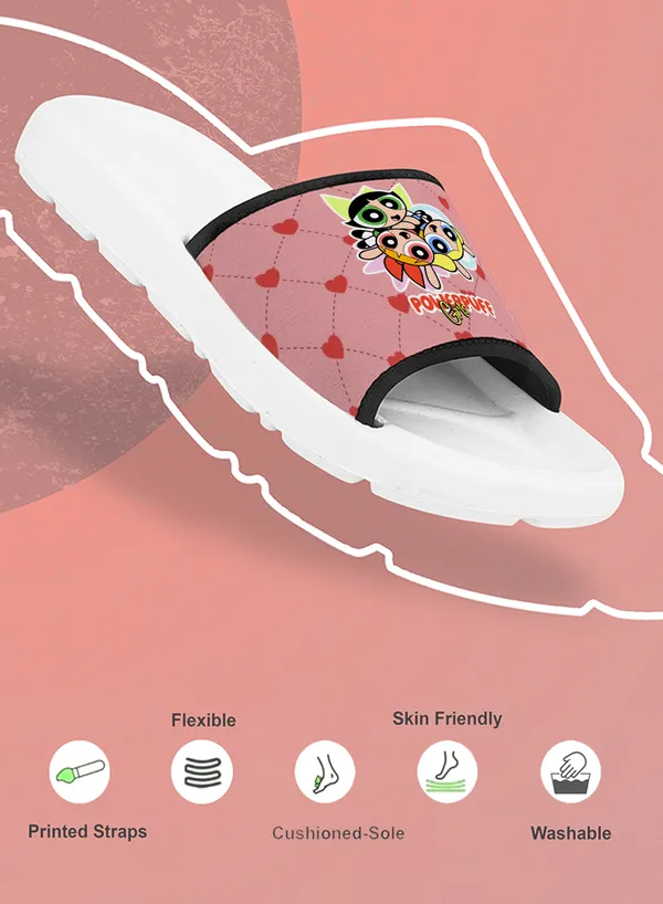 Power_Puff_Girls_Pink_Women_Slide_Slippers