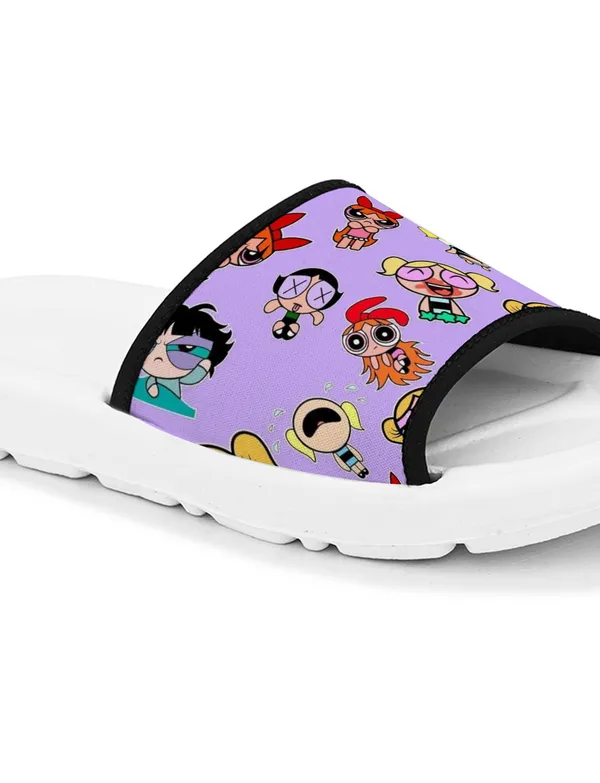 Power_Puff_Girls_Violet_Women_Slide_Slippers