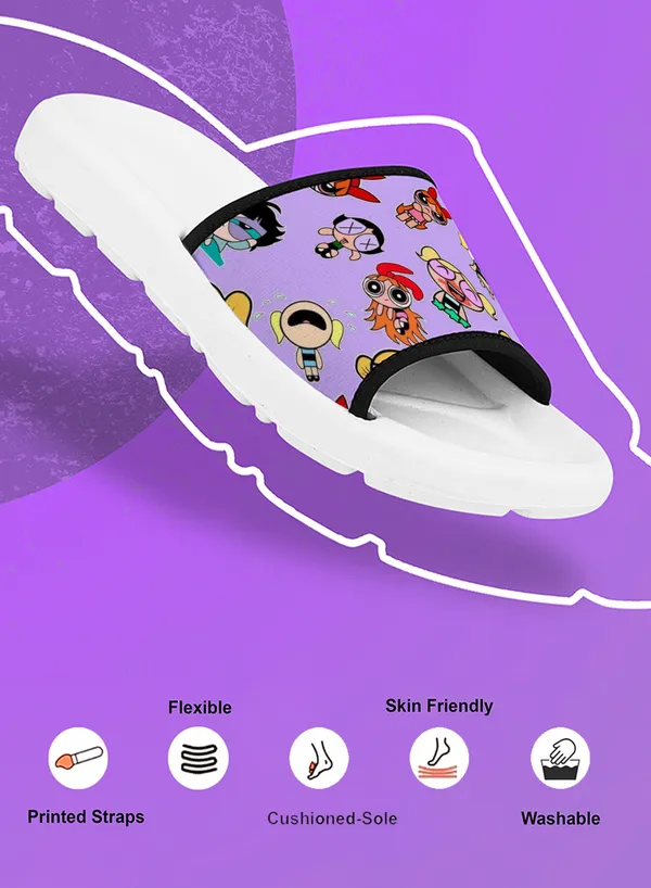 Power_Puff_Girls_Violet_Women_Slide_Slippers