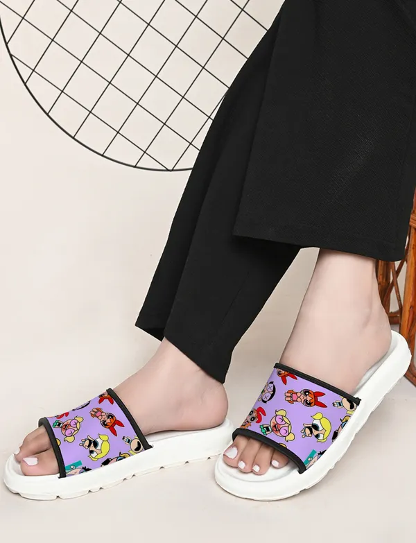 Power_Puff_Girls_Violet_Women_Slide_Slippers