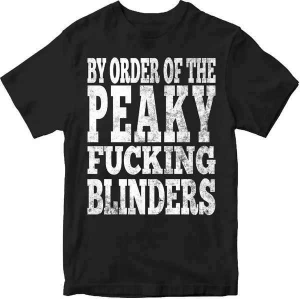 ME Clothing Unisex Cotton Black Order Of Peaky Blinders T-Shirt