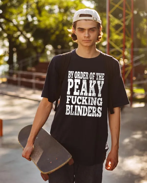 Unisex_Cotton_Black_Order_Of_Peaky_Blinders_T-Shirt