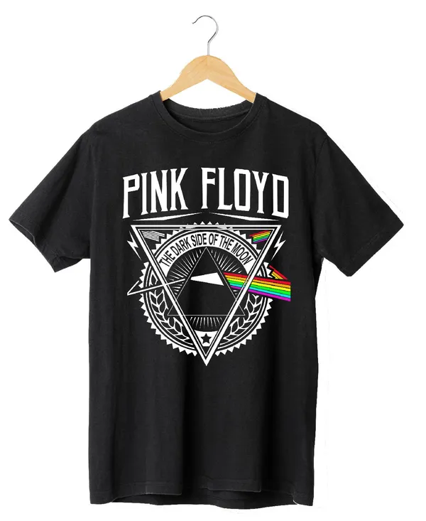 Unisex_Cotton_Black_Pink_Floyd_Printed_T_Shirt