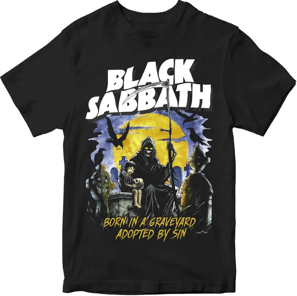 Black sabbath t shirt india clearance